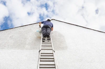 Peinture extérieure à Courzieu — façades et ravalement